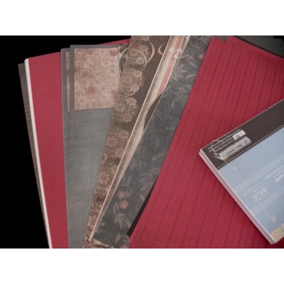 Wedding & Romance 12x12 New Paper & Photo Mats and Journaling boxes Scrapbooking - Picture 4 of 8